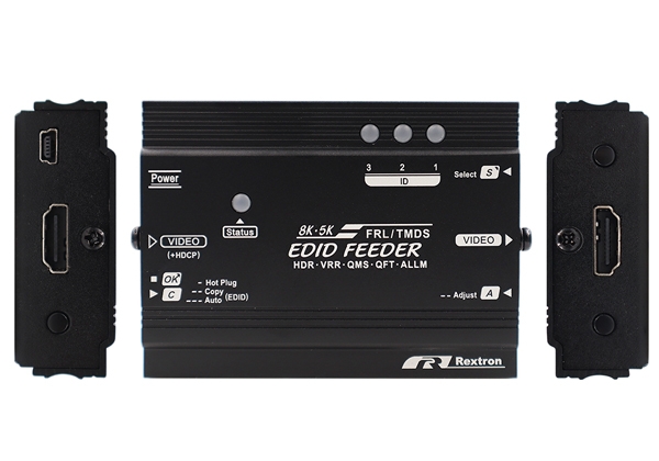 VDDC-8K10 8K EDID Feeder with EDID Management & EDID Export (HDMI (48Gbps) In & HDMI (48Gbps) Out)