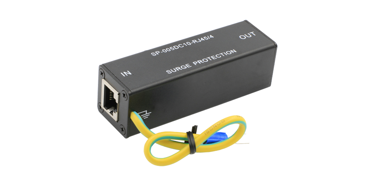 SP-005DC10-RJ45/4 Network Surge Protector