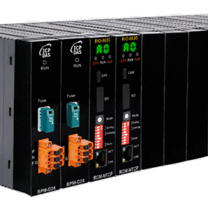 RIO-9830 8-slot Redundant Distributed I/O System with Modbus TCP Server includes 2x RPM-D24 & 2x RCM-MTCP