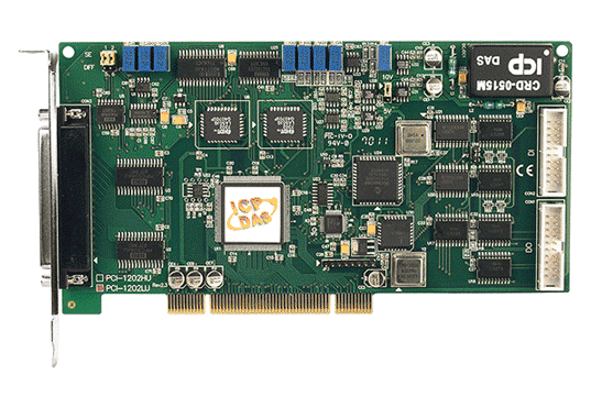 PCI-1202LU Universal PCI, 110 kS/s, 32-ch, 12-bit AI Multifunction Board (1 K word FIFO)