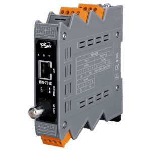 iSN-701X Modbus TCP/RTU, Vibration signal to Modbus slave converter, 1 channel